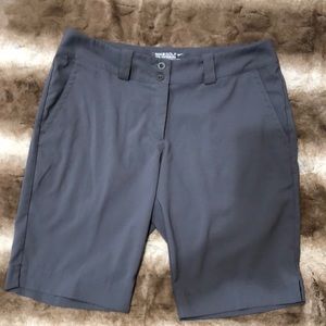 Nike golf tour performance women’s long shorts. Excellent condition.